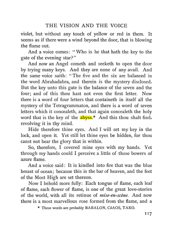 Original scan of The Vision and the Voice, PDF page 119