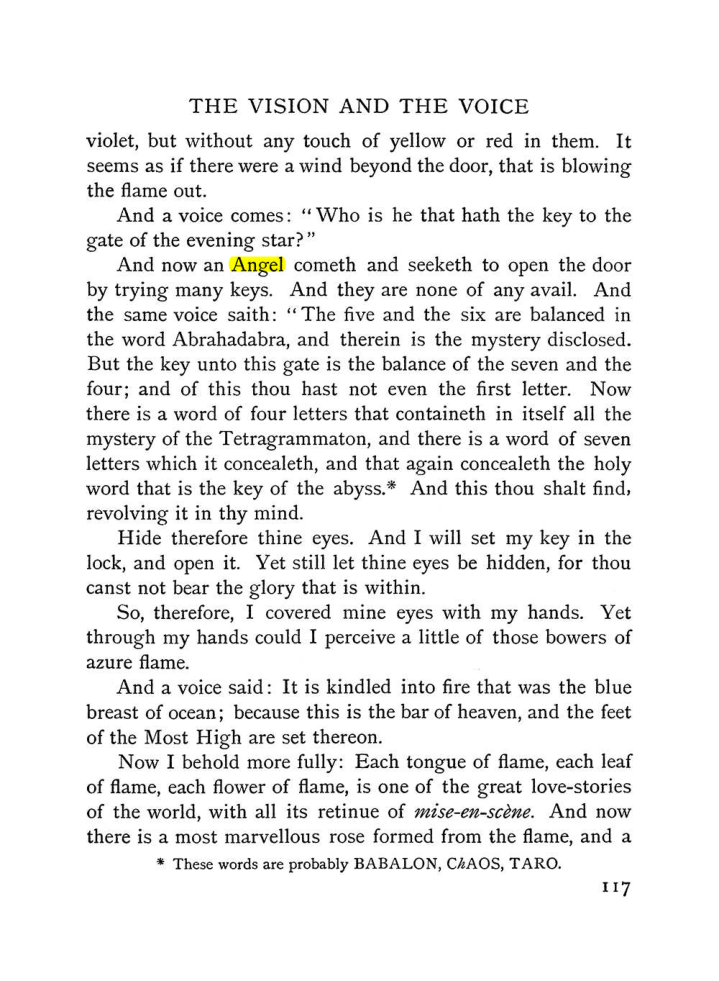 Original scan of The Vision and the Voice, PDF page 119