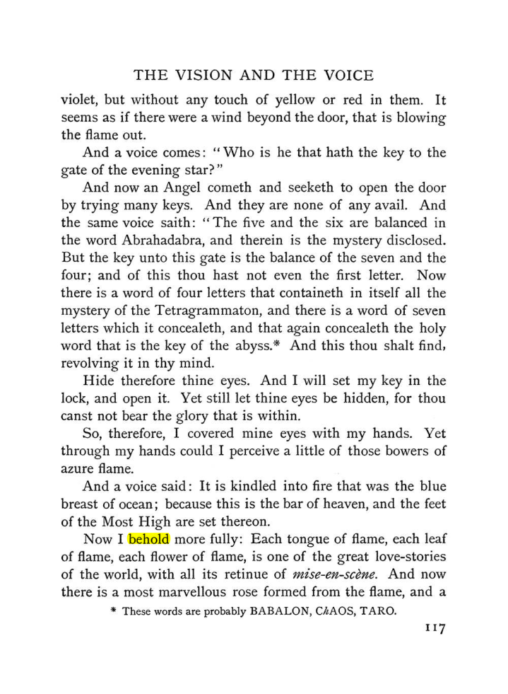 Original scan of The Vision and the Voice, PDF page 119