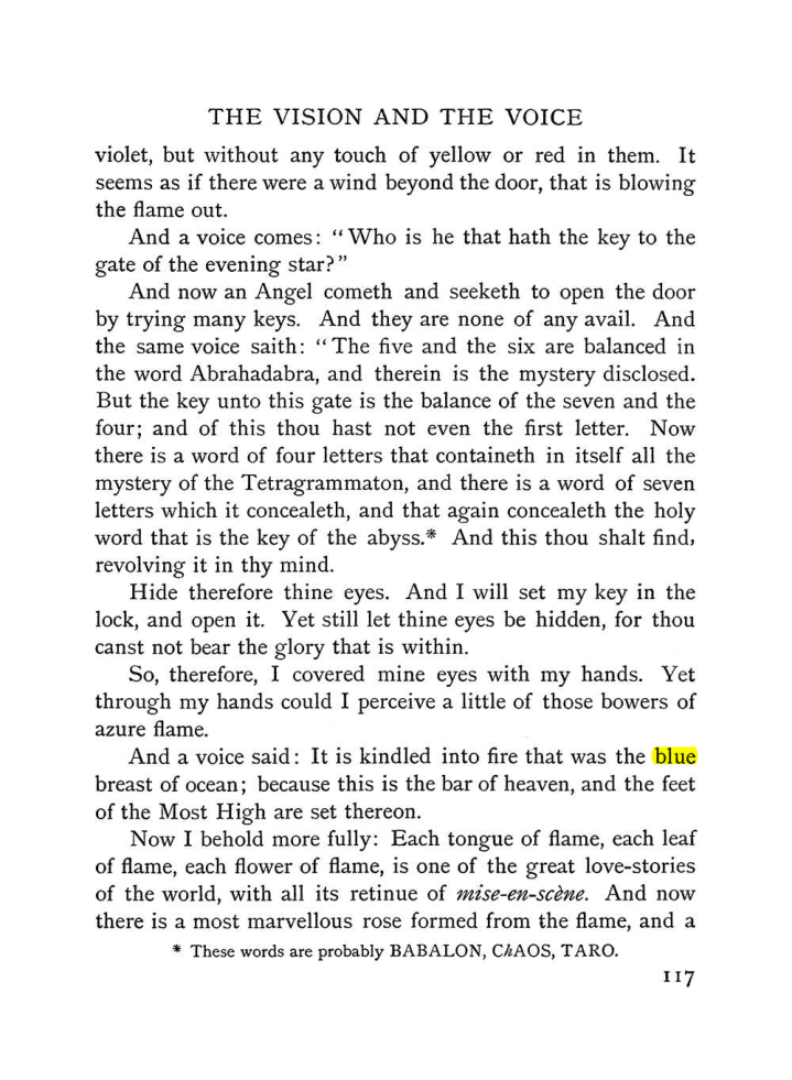 Original scan of The Vision and the Voice, PDF page 119