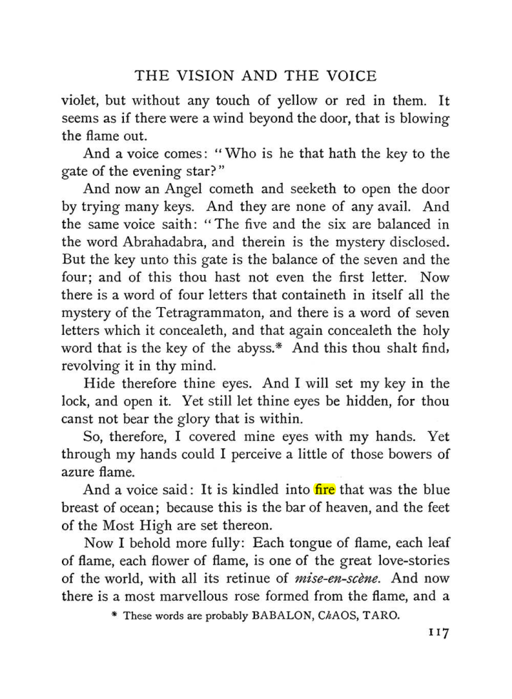 Original scan of The Vision and the Voice, PDF page 119