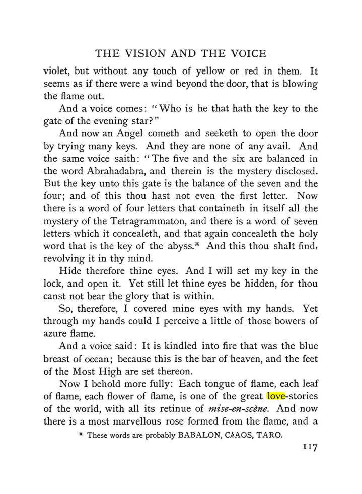 Original scan of The Vision and the Voice, PDF page 119