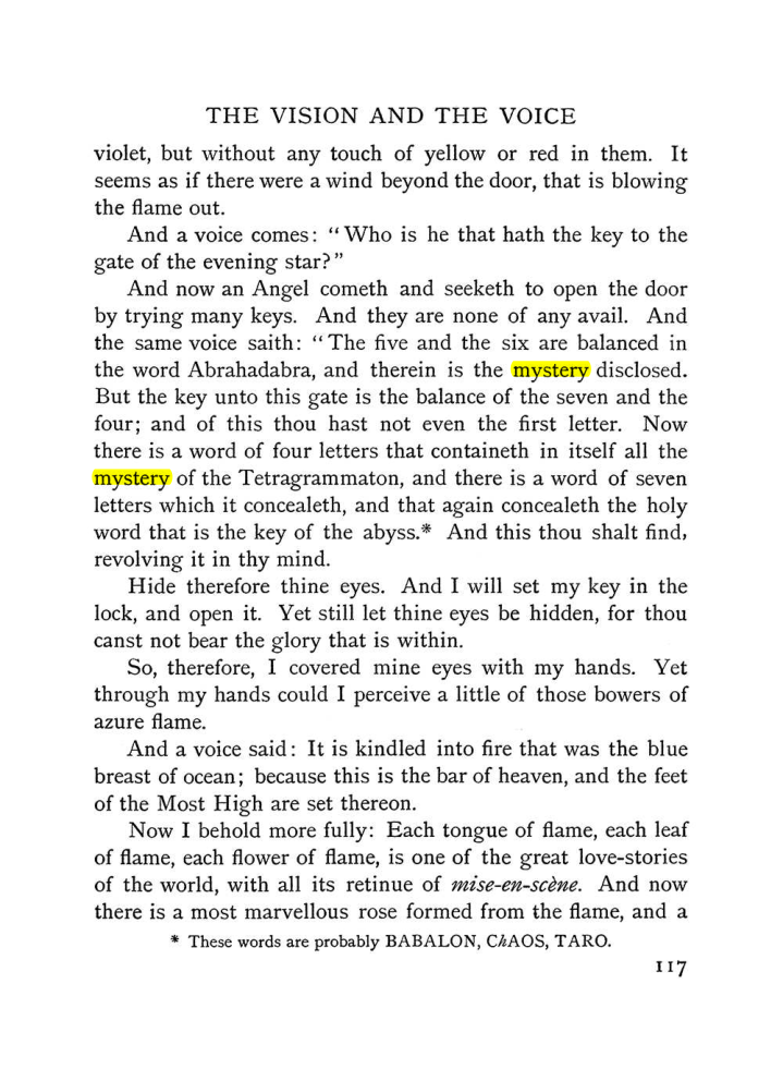 Original scan of The Vision and the Voice, PDF page 119