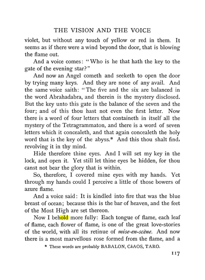 Original scan of The Vision and the Voice, PDF page 119