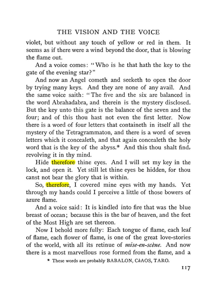 Original scan of The Vision and the Voice, PDF page 119