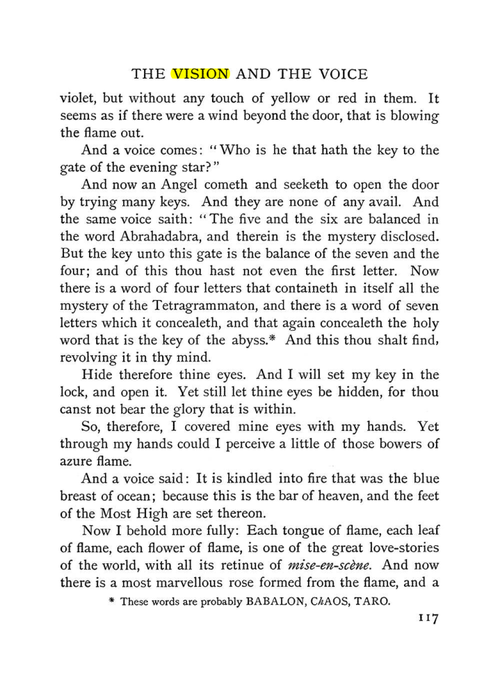 Original scan of The Vision and the Voice, PDF page 119