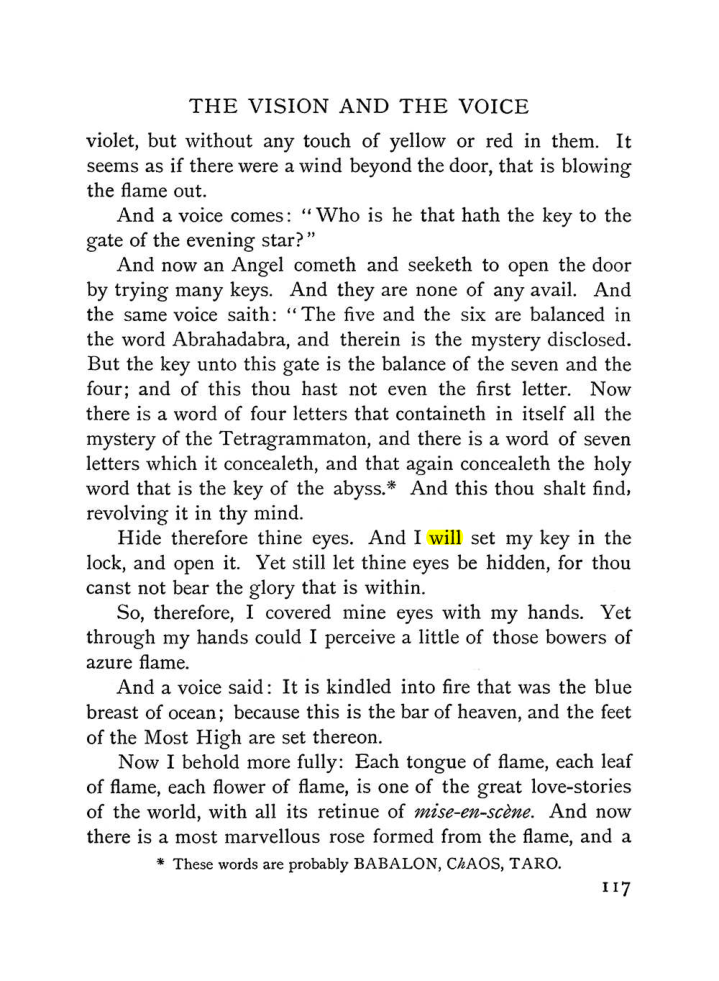 Original scan of The Vision and the Voice, PDF page 119