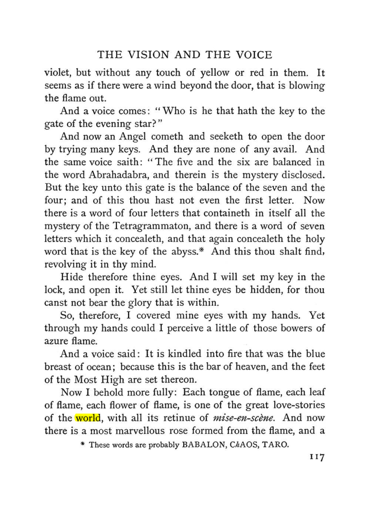 Original scan of The Vision and the Voice, PDF page 119