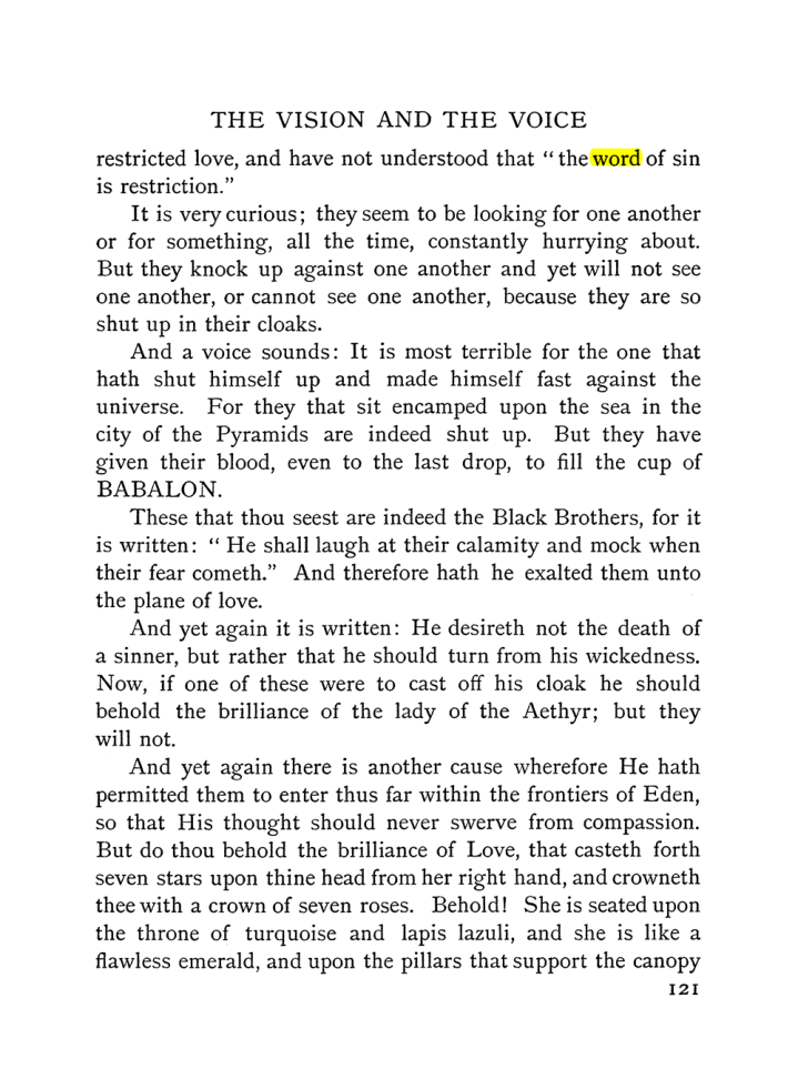 Original scan of The Vision and the Voice, PDF page 123