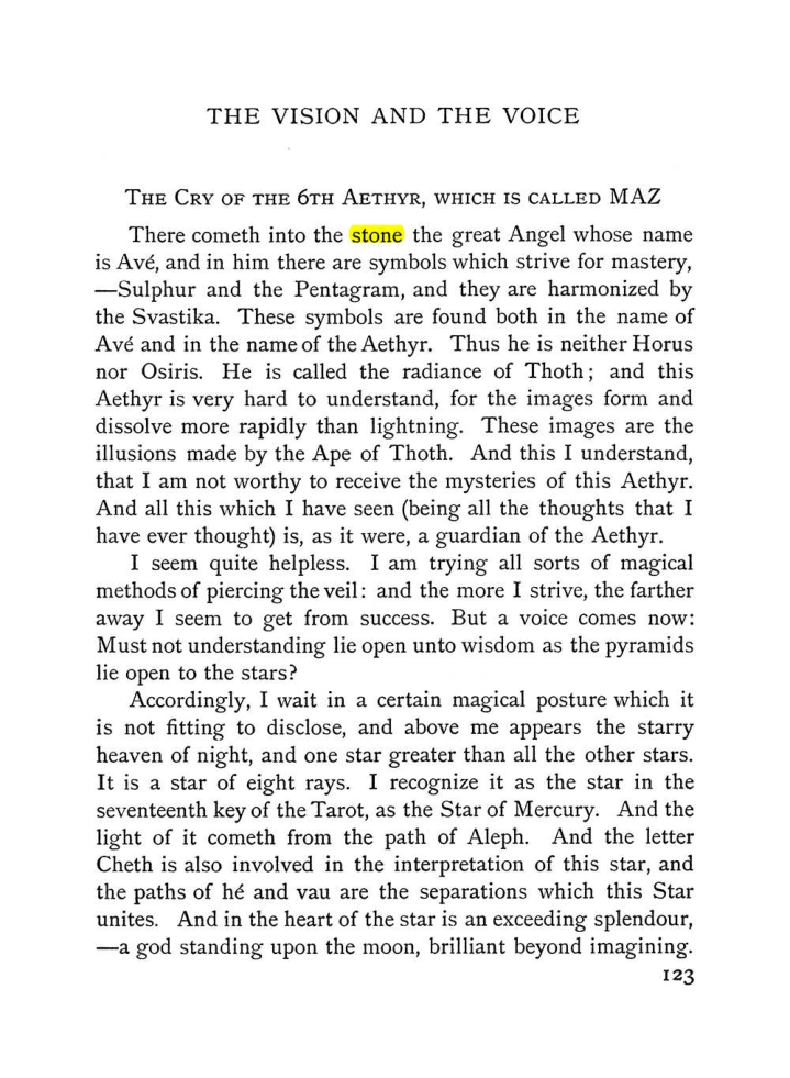 Original scan of The Vision and the Voice, PDF page 125