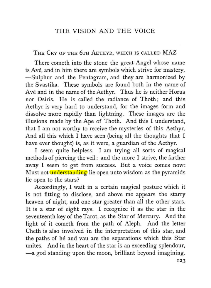 Original scan of The Vision and the Voice, PDF page 125