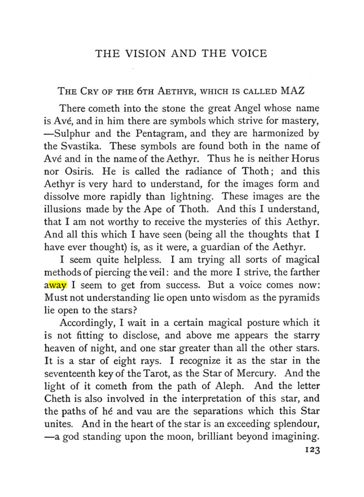 Original scan of The Vision and the Voice, PDF page 125
