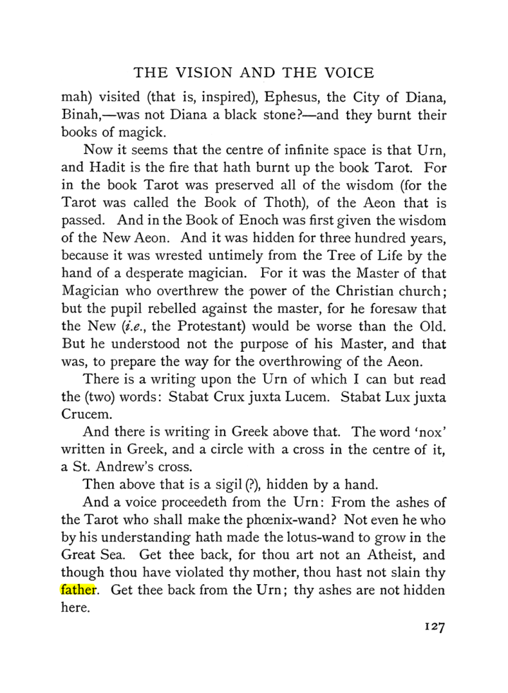 Original scan of The Vision and the Voice, PDF page 129