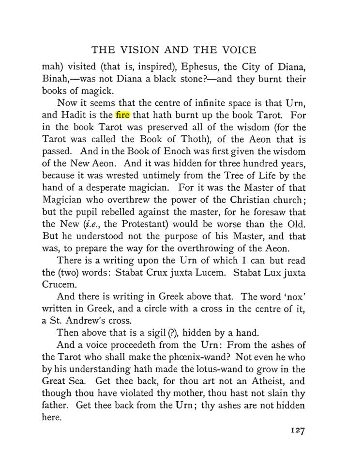 Original scan of The Vision and the Voice, PDF page 129