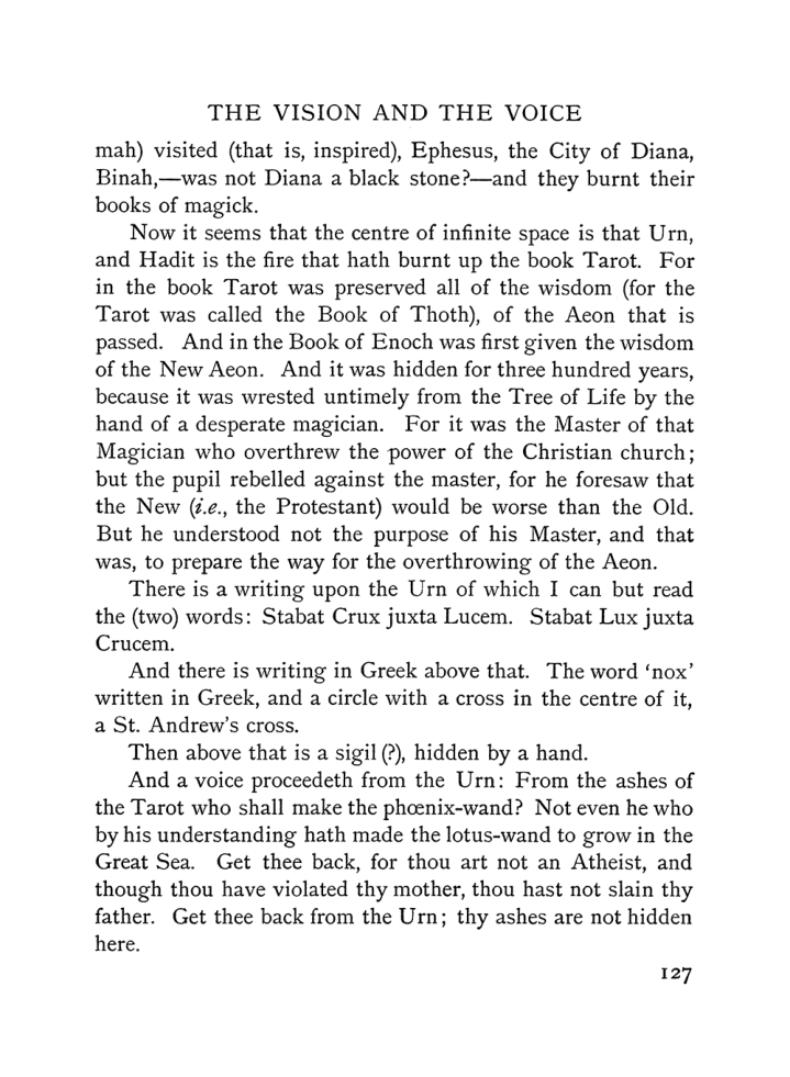 Original scan of The Vision and the Voice, PDF page 129