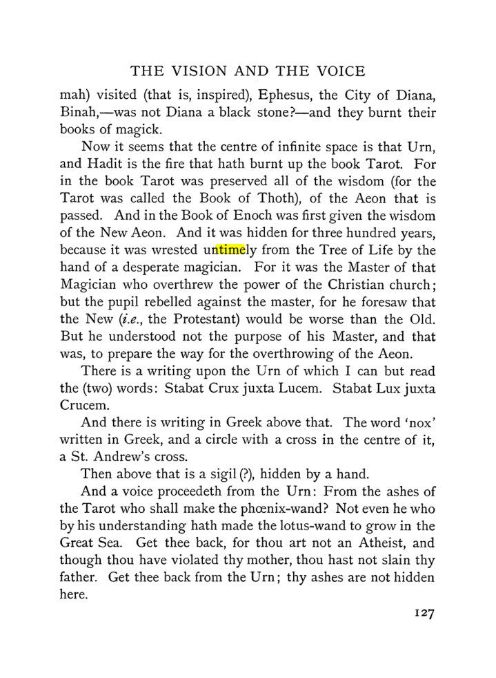 Original scan of The Vision and the Voice, PDF page 129