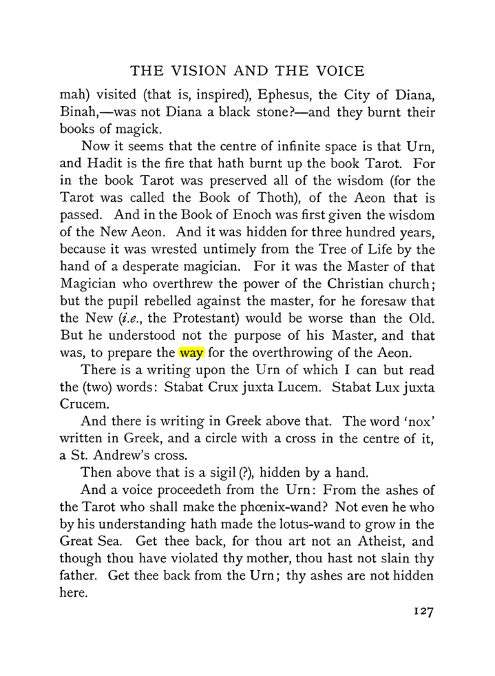 Original scan of The Vision and the Voice, PDF page 129