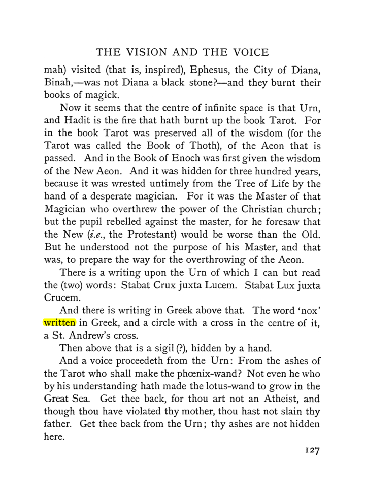 Original scan of The Vision and the Voice, PDF page 129