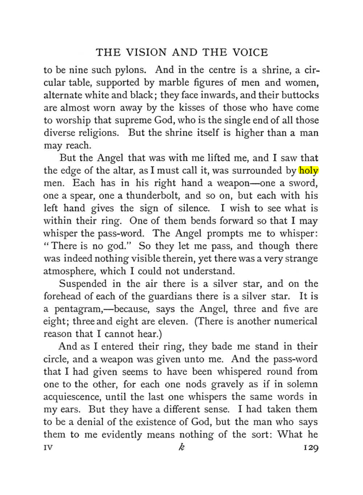 Original scan of The Vision and the Voice, PDF page 131