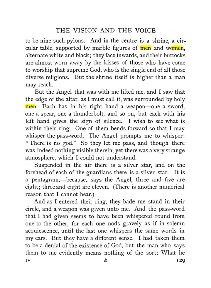 Original scan of The Vision and the Voice, PDF page 131