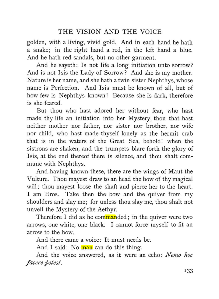 Original scan of The Vision and the Voice, PDF page 135