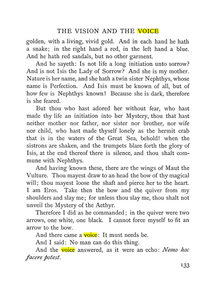 Original scan of The Vision and the Voice, PDF page 135
