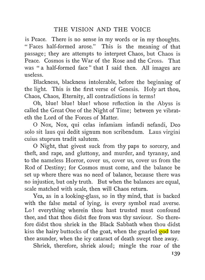Original scan of The Vision and the Voice, PDF page 141