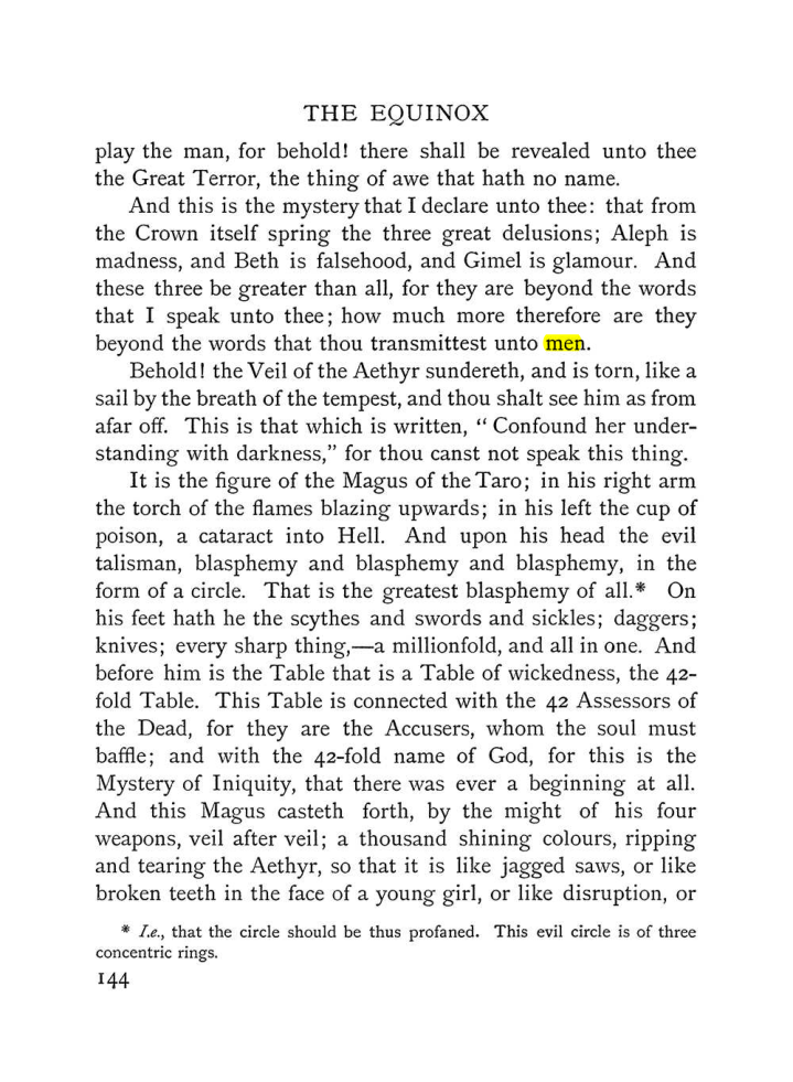 Original scan of The Vision and the Voice, PDF page 146