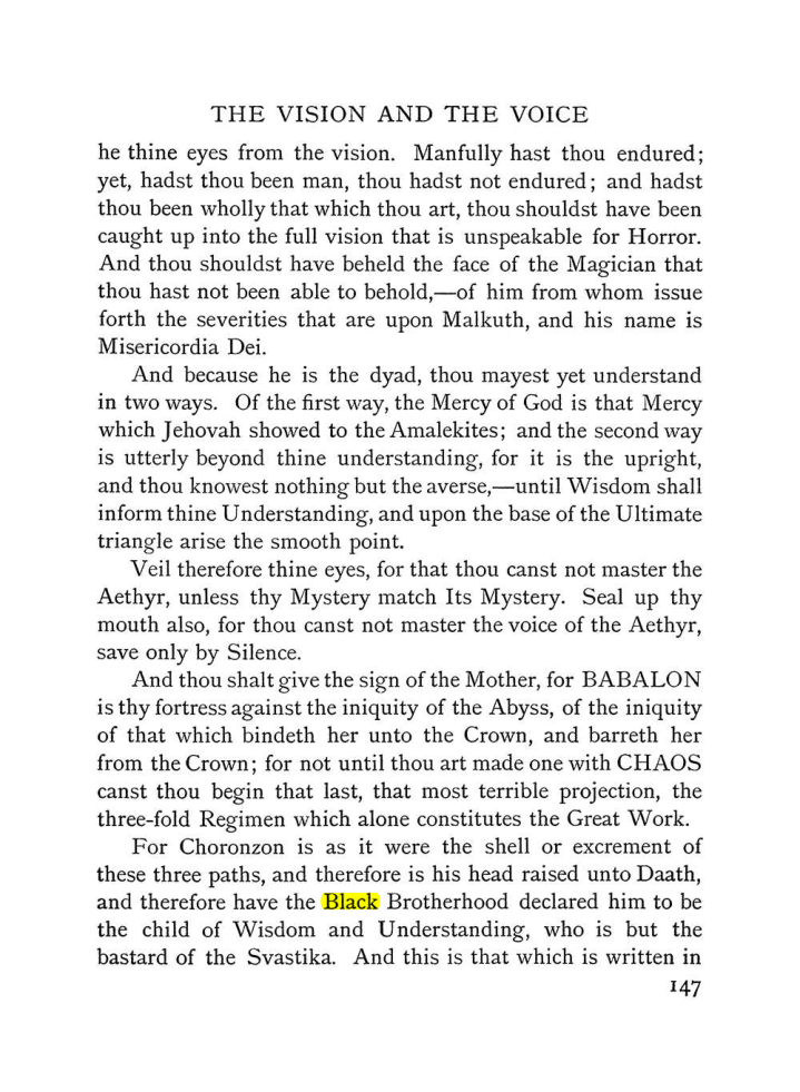 Original scan of The Vision and the Voice, PDF page 149