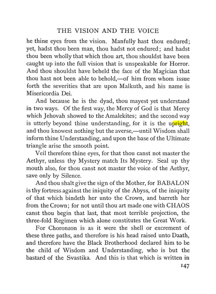 Original scan of The Vision and the Voice, PDF page 149