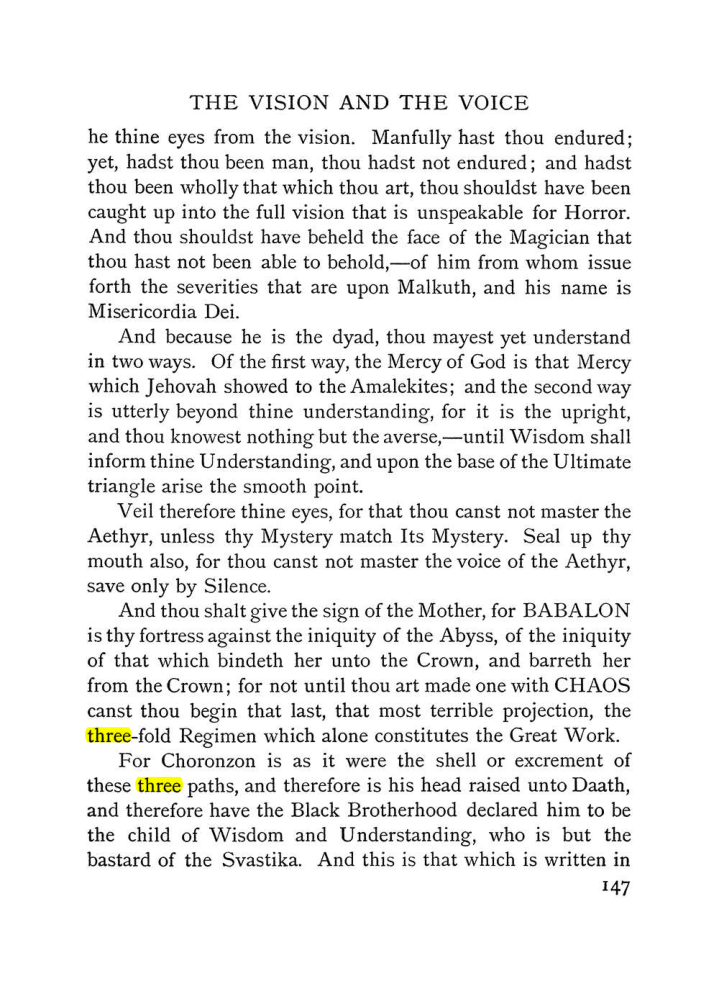 Original scan of The Vision and the Voice, PDF page 149