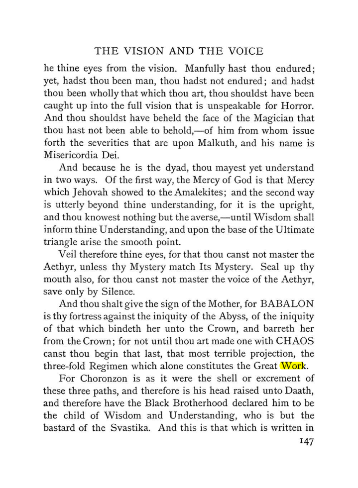 Original scan of The Vision and the Voice, PDF page 149