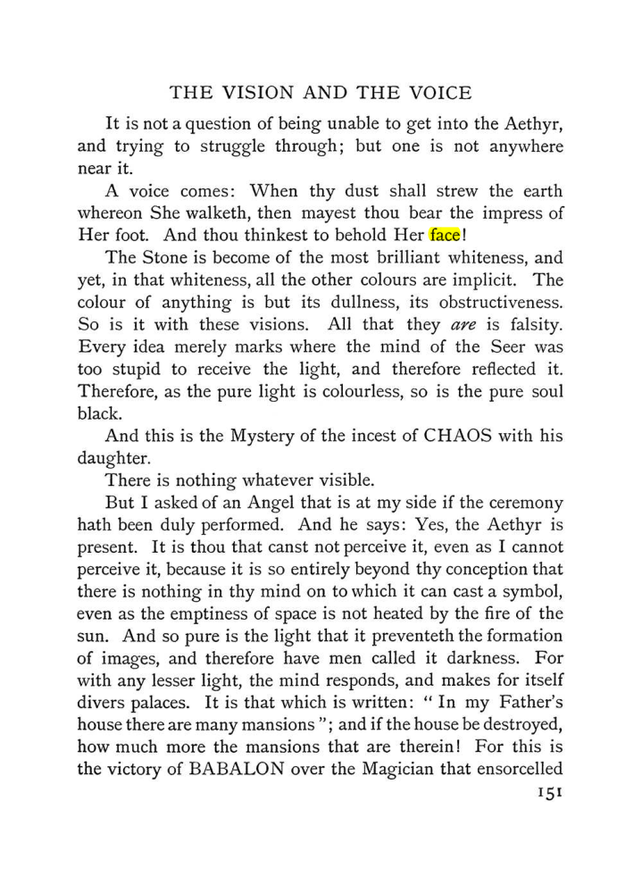 Original scan of The Vision and the Voice, PDF page 153