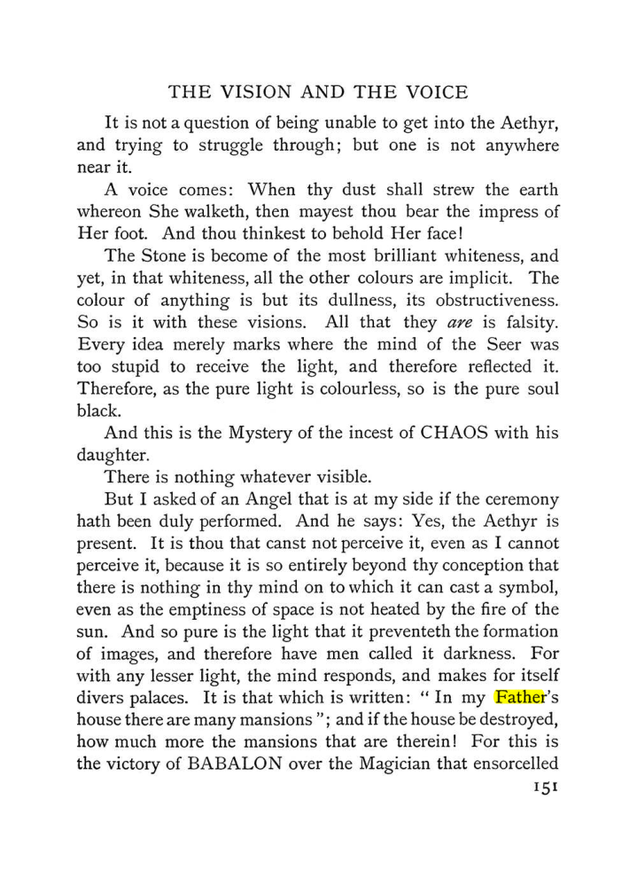 Original scan of The Vision and the Voice, PDF page 153