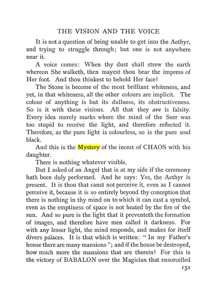 Original scan of The Vision and the Voice, PDF page 153