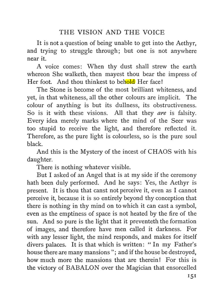 Original scan of The Vision and the Voice, PDF page 153