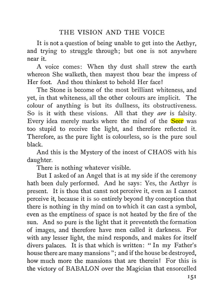 Original scan of The Vision and the Voice, PDF page 153