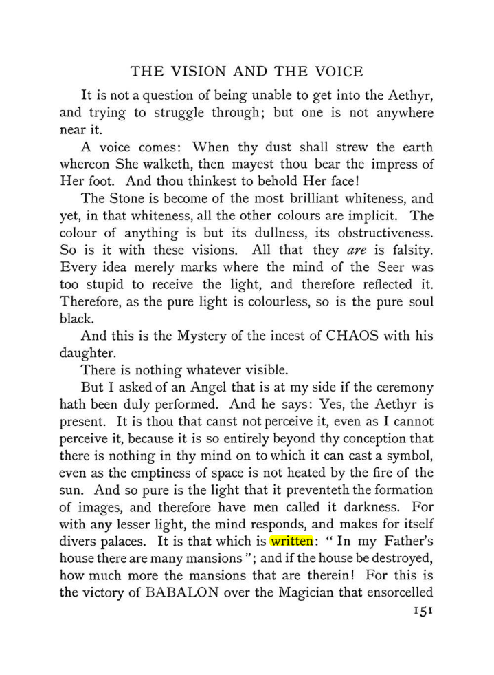 Original scan of The Vision and the Voice, PDF page 153