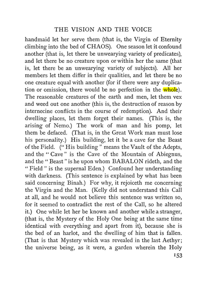 Original scan of The Vision and the Voice, PDF page 155