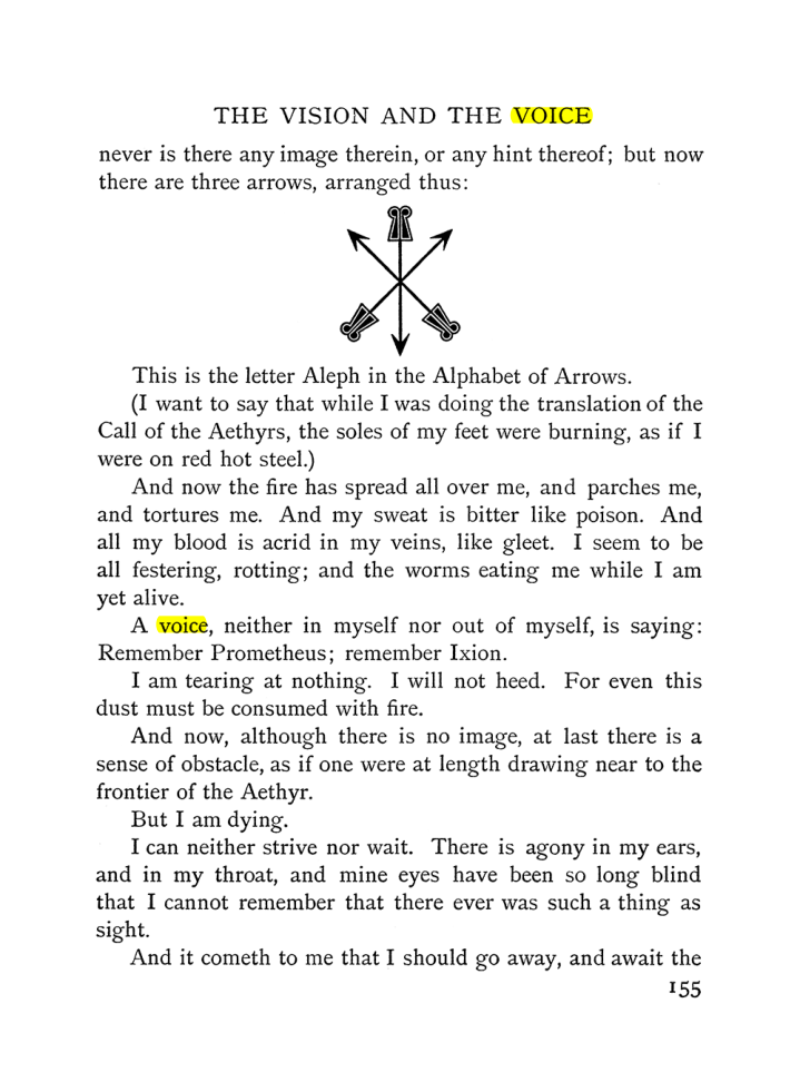 Original scan of The Vision and the Voice, PDF page 157