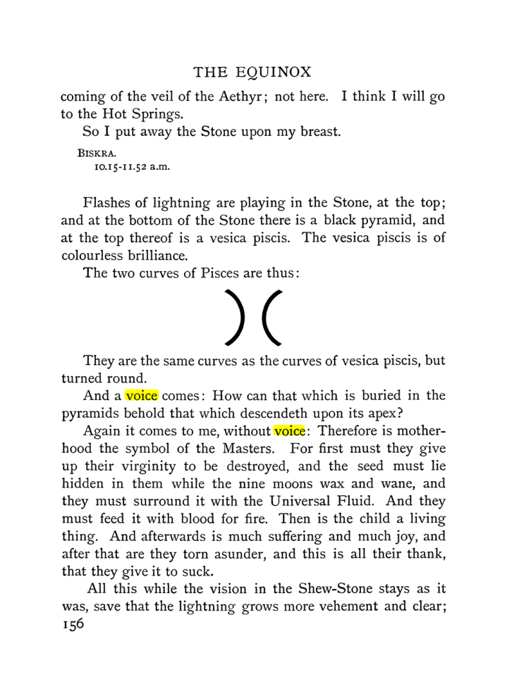 Original scan of The Vision and the Voice, PDF page 158