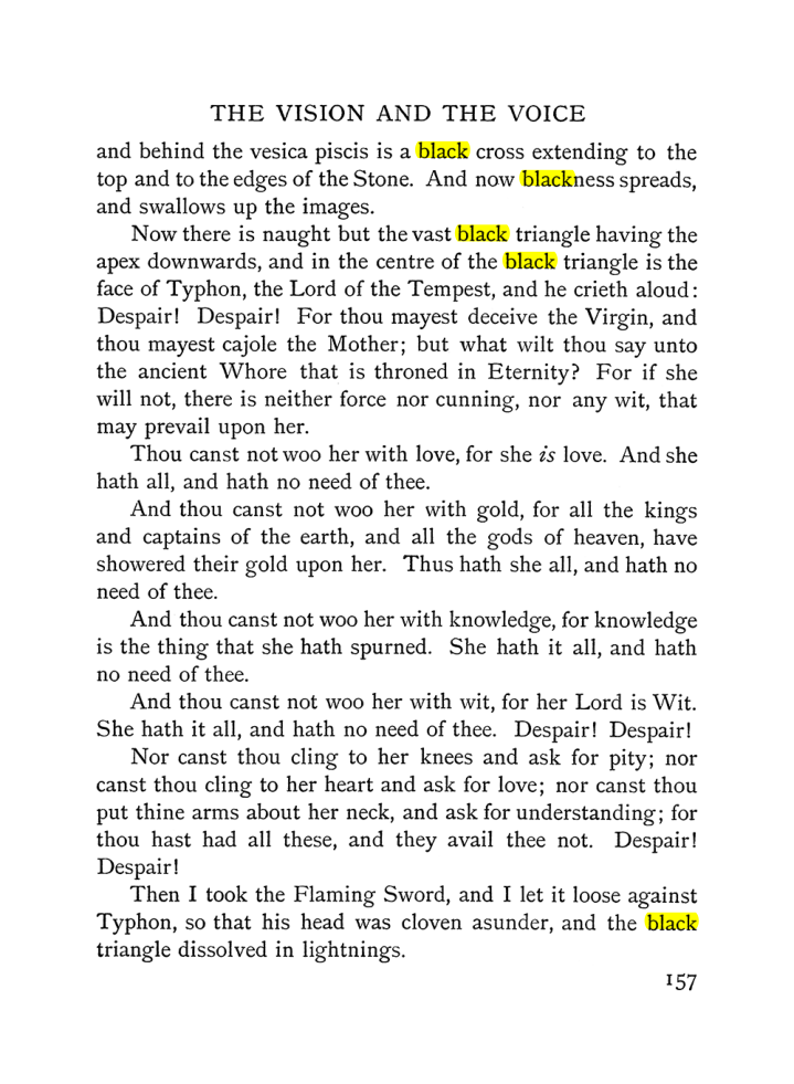 Original scan of The Vision and the Voice, PDF page 159