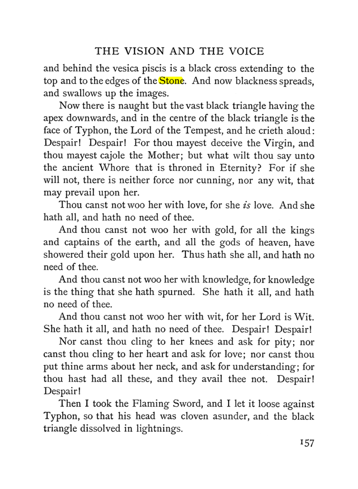 Original scan of The Vision and the Voice, PDF page 159
