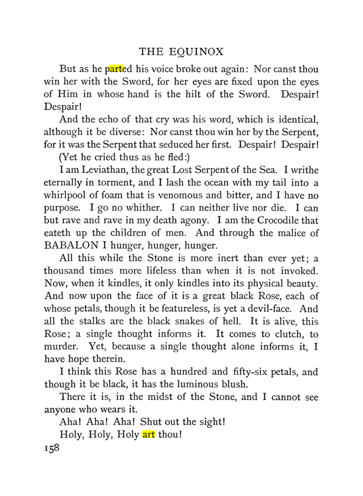 Original scan of The Vision and the Voice, PDF page 160