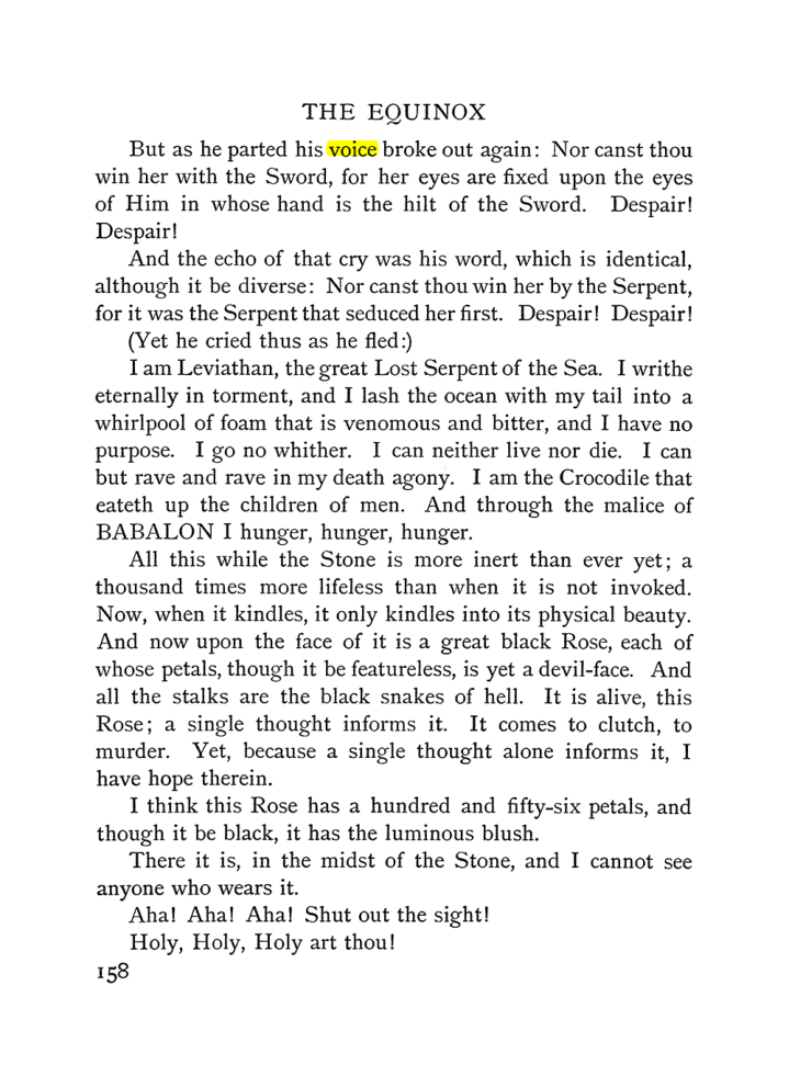 Original scan of The Vision and the Voice, PDF page 160