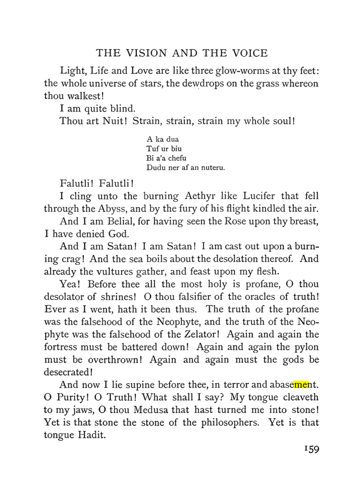 Original scan of The Vision and the Voice, PDF page 161