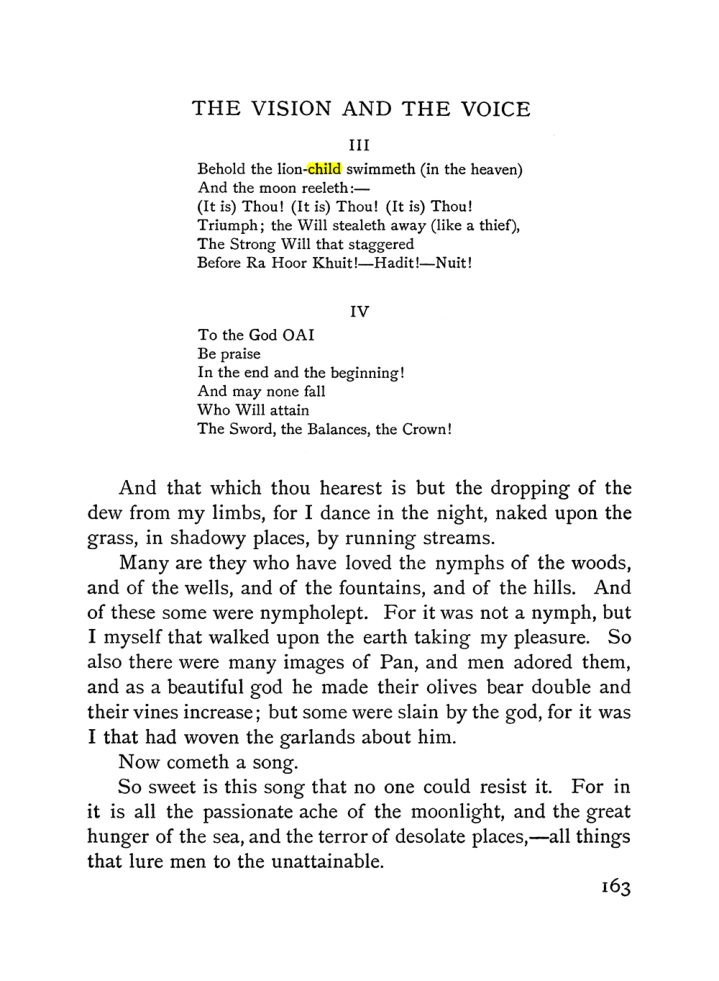 Original scan of The Vision and the Voice, PDF page 165