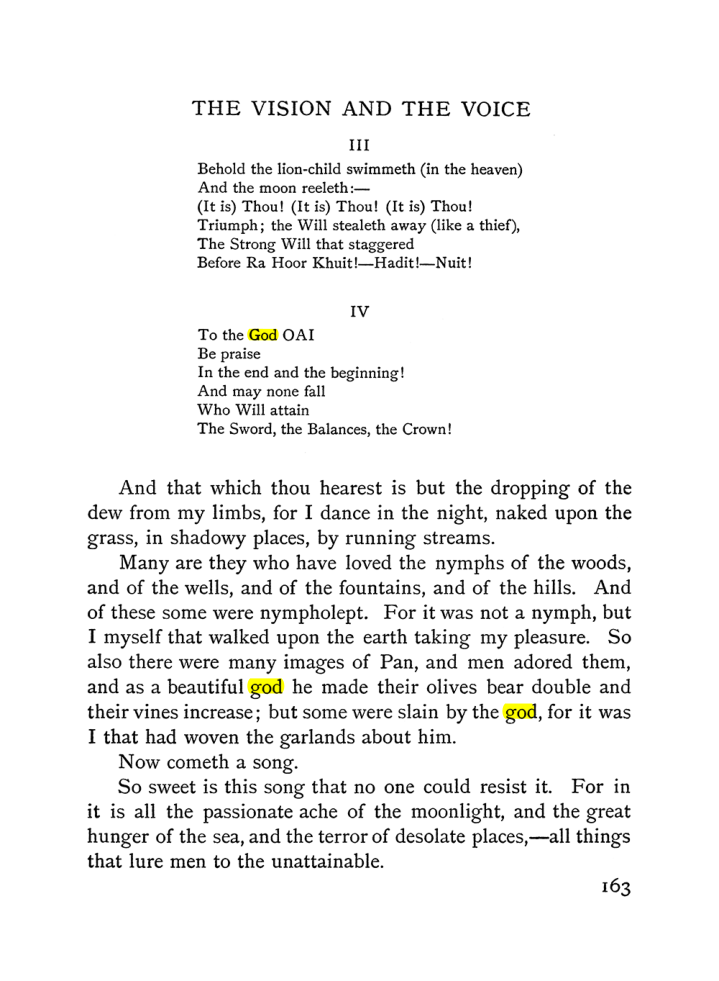 Original scan of The Vision and the Voice, PDF page 165