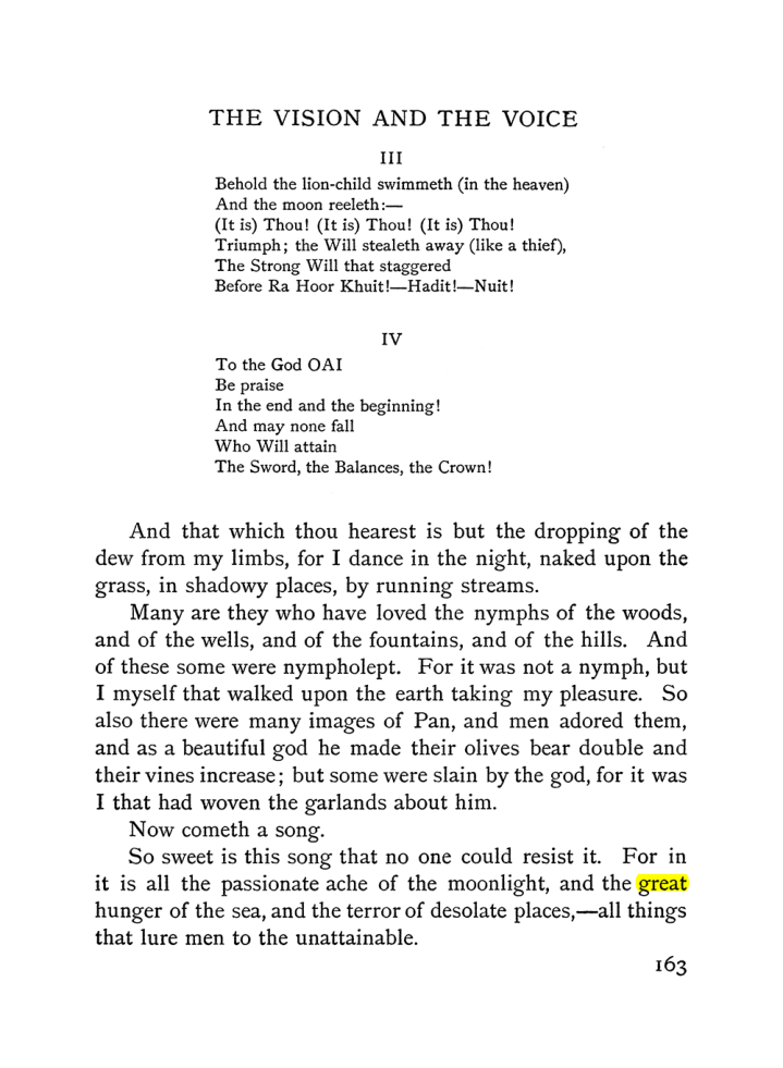 Original scan of The Vision and the Voice, PDF page 165