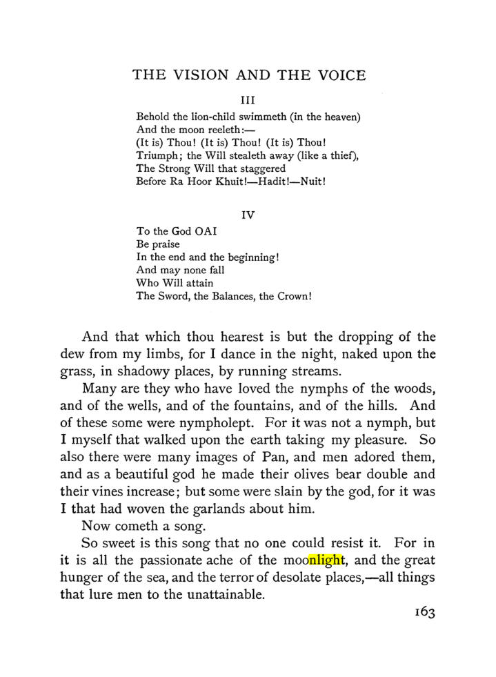 Original scan of The Vision and the Voice, PDF page 165